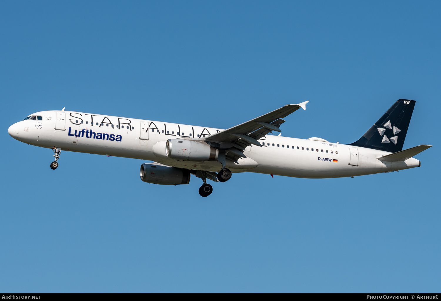 Aircraft Photo of D-AIRW | Airbus A321-131 | Lufthansa | AirHistory.net #460036