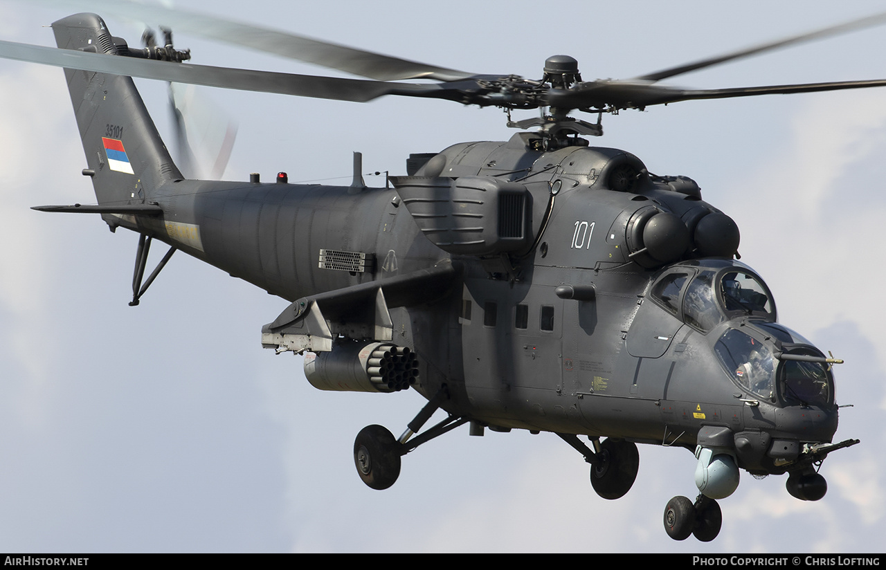 Aircraft Photo of 35101 | Mil Mi-35M | Serbia - Air Force | AirHistory.net #460052