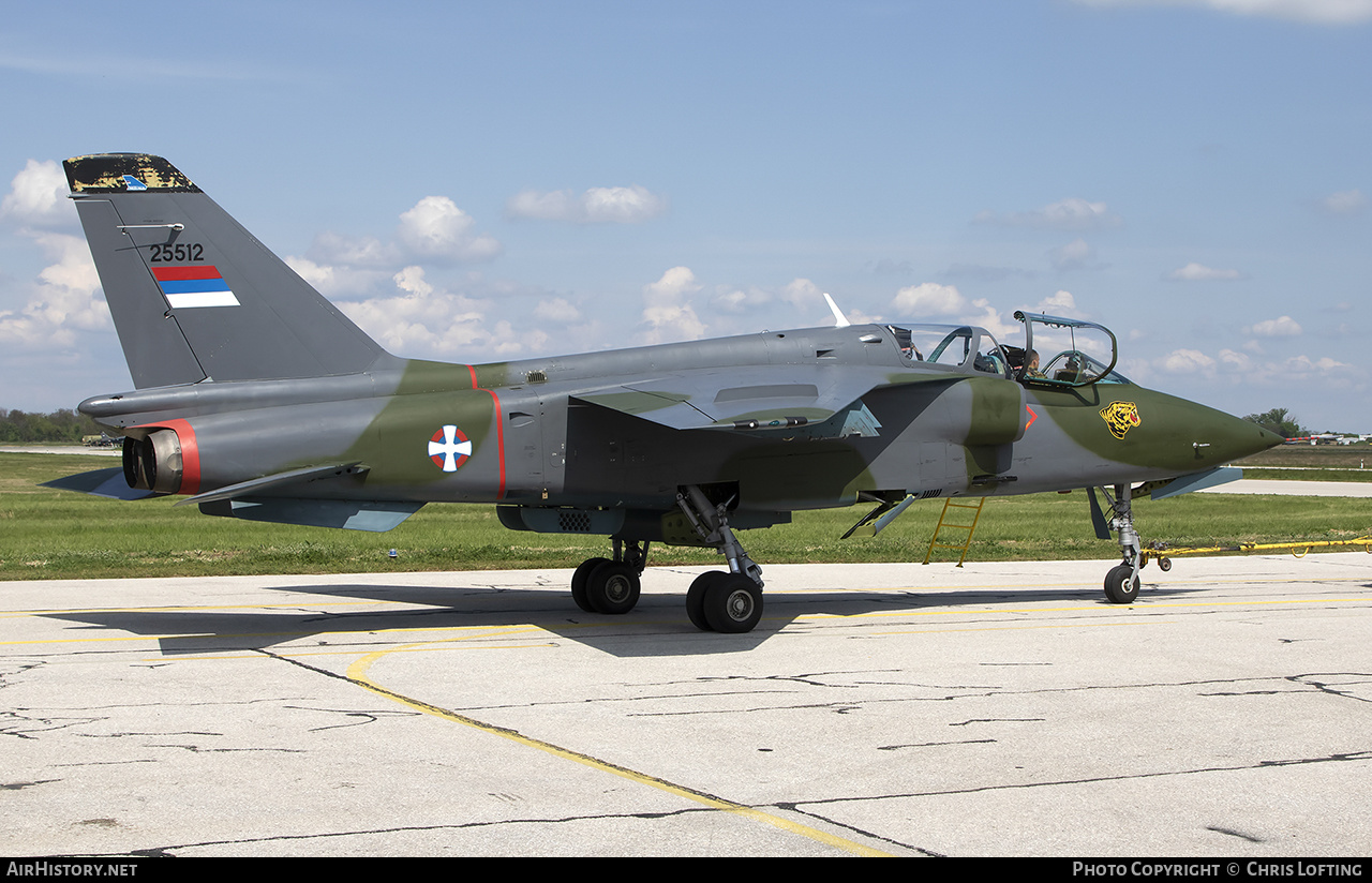 Aircraft Photo of 25512 | Soko NJ-22 Orao | Serbia - Air Force | AirHistory.net #460088
