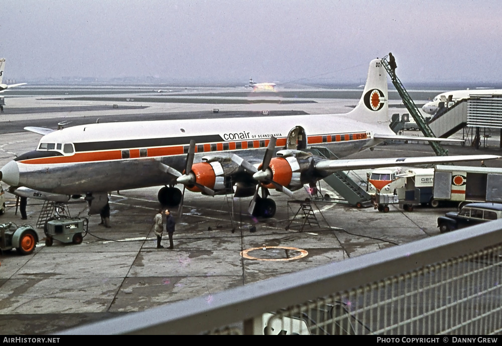 Aircraft Photo of OY-DMT | Douglas DC-7 | Conair of Scandinavia | AirHistory.net #460090