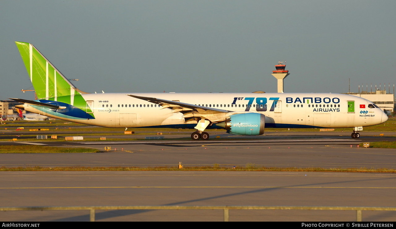Aircraft Photo of VN-A819 | Boeing 787-9 Dreamliner | Bamboo Airways | AirHistory.net #460116