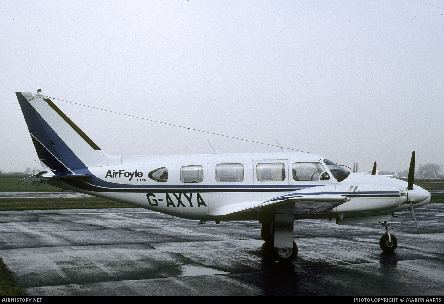 Aircraft Photo of G-AXYA | Piper PA-31 Navajo | Air Foyle | AirHistory.net #460132