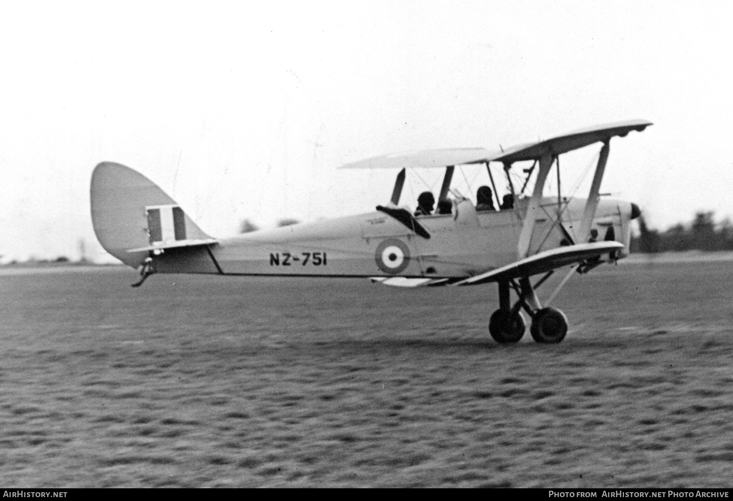 Aircraft Photo of NZ751 / NZ-751 | De Havilland D.H. 82A Tiger Moth | New Zealand - Air Force | AirHistory.net #460146