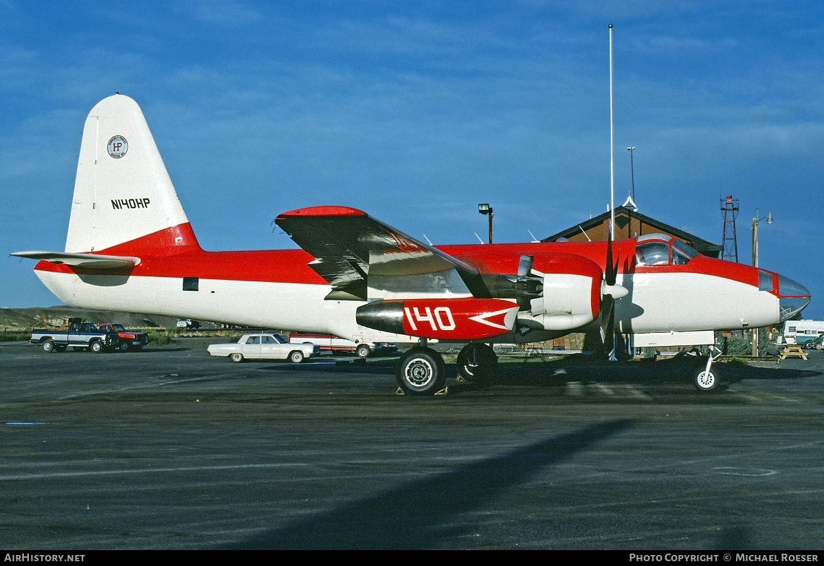 Aircraft Photo of N140HP | Lockheed P-2H/AT Neptune | Hawkins & Powers Aviation | AirHistory.net #460152