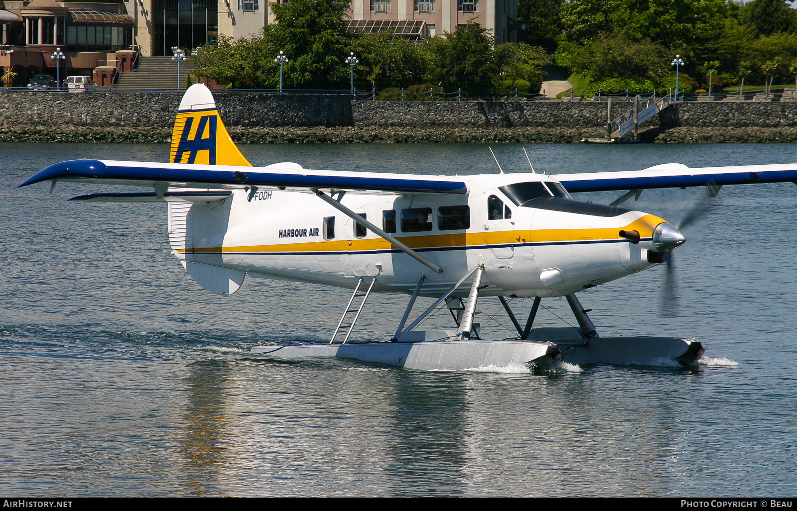 Aircraft Photo of C-FODH | Vazar DHC-3T Turbine Otter | Harbour Air | AirHistory.net #460154
