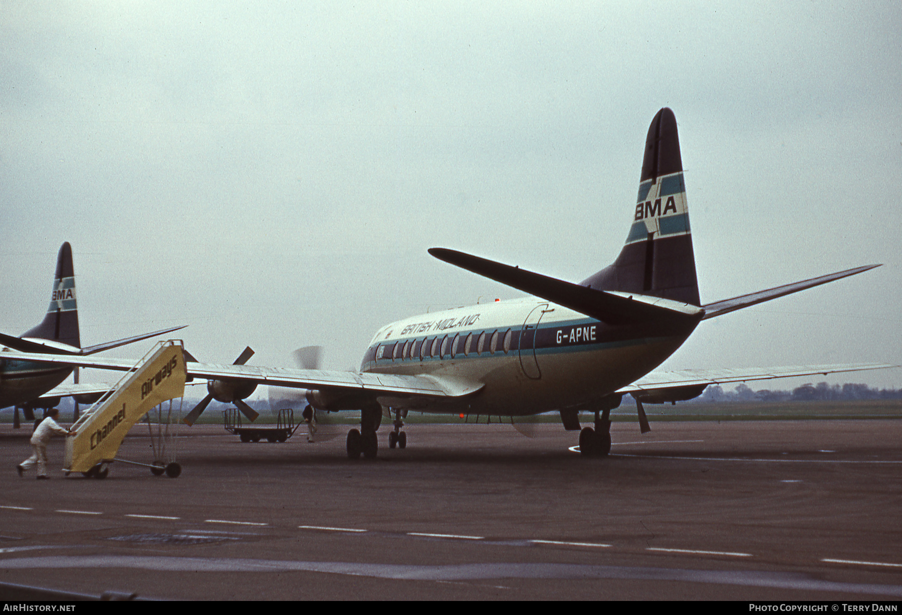 Aircraft Photo of G-APNE | Vickers 831 Viscount | British Midland Airways - BMA | AirHistory.net #460208