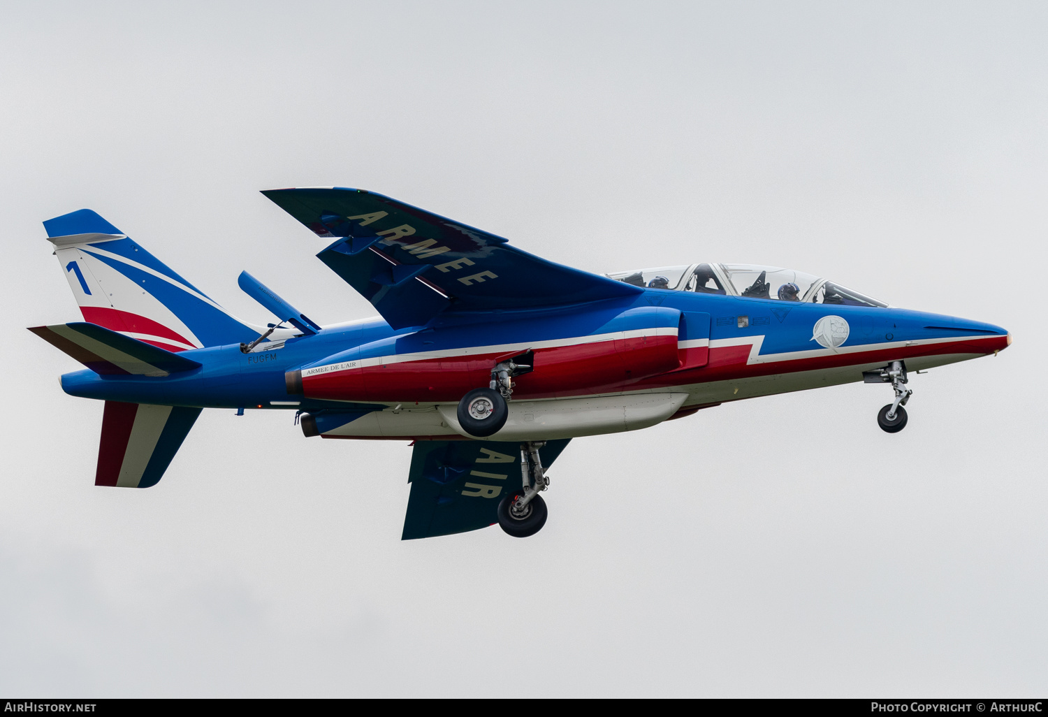 Aircraft Photo of E105 | Dassault-Dornier Alpha Jet E | France - Air Force | AirHistory.net #460210