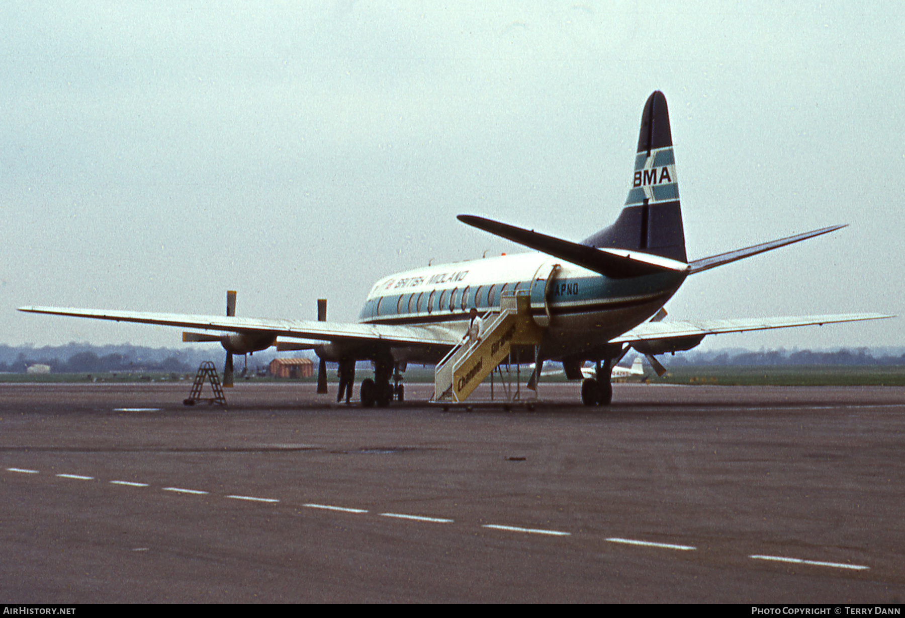 Aircraft Photo of G-APND | Vickers 831 Viscount | British Midland Airways - BMA | AirHistory.net #460216