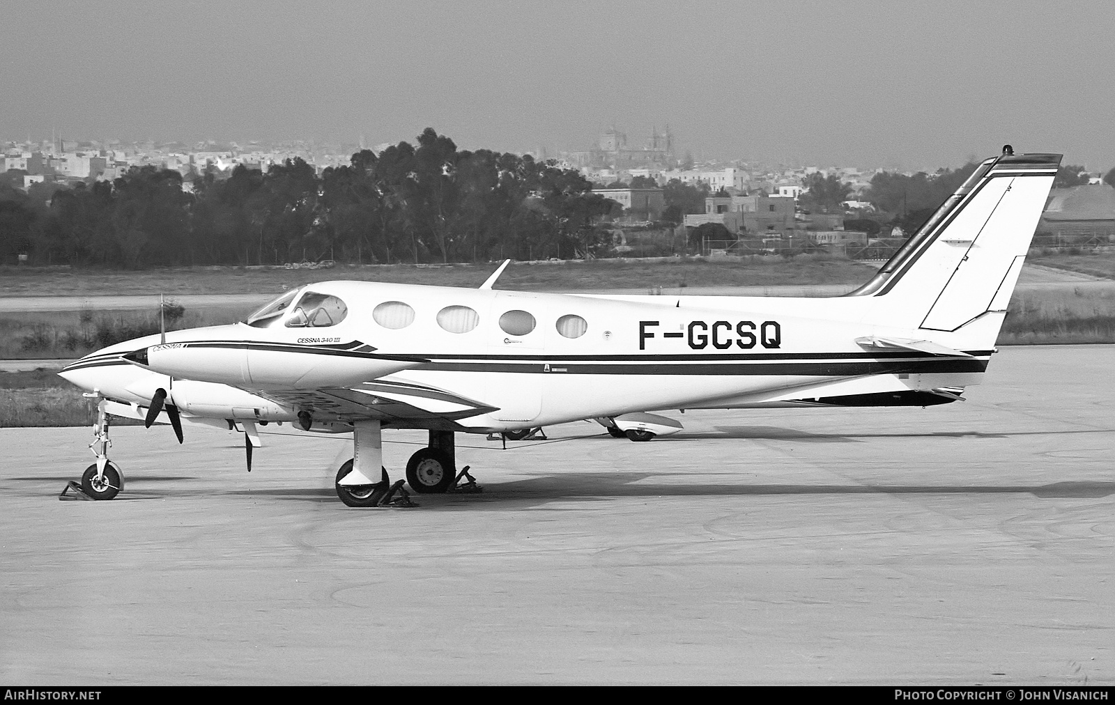Aircraft Photo of F-GCSQ | Cessna 340A III | AirHistory.net #460226