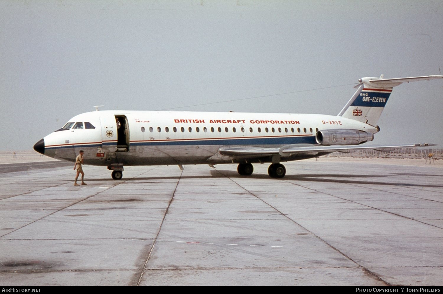 Aircraft Photo of G-ASYE | BAC 111-410AQ One-Eleven | British Aircraft Corporation | AirHistory.net #460250