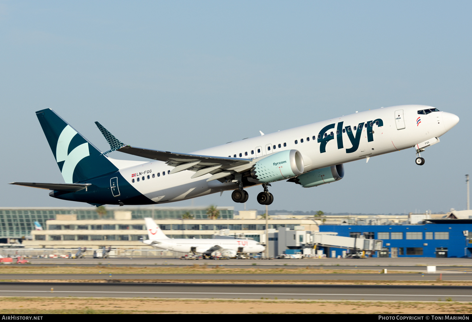 Aircraft Photo of LN-FGG | Boeing 737-8 Max 8 | Flyr | AirHistory.net #460286