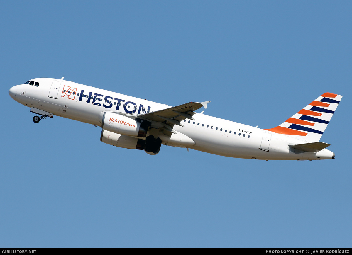 Aircraft Photo of LY-FJI | Airbus A320-232 | Heston Airlines | AirHistory.net #460297