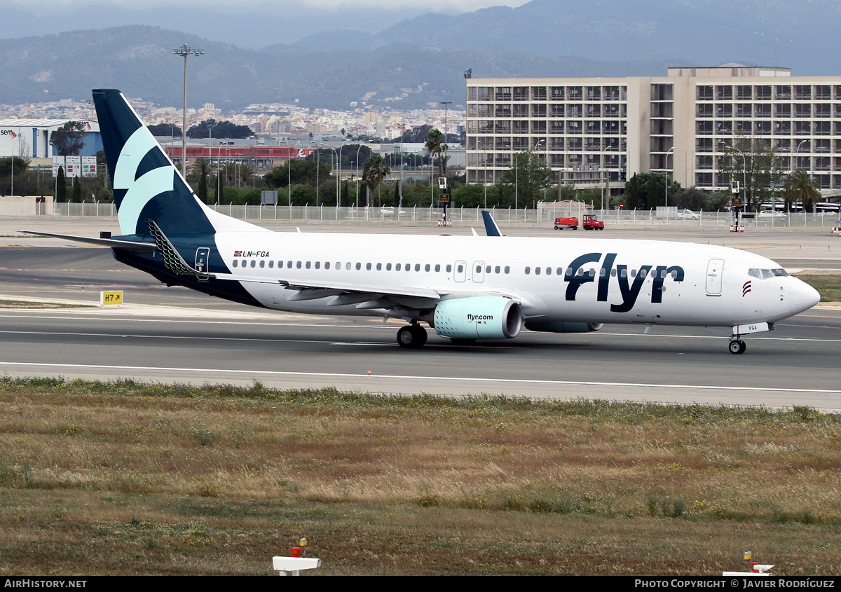 Aircraft Photo of LN-FGA | Boeing 737-82R | Flyr | AirHistory.net #460299