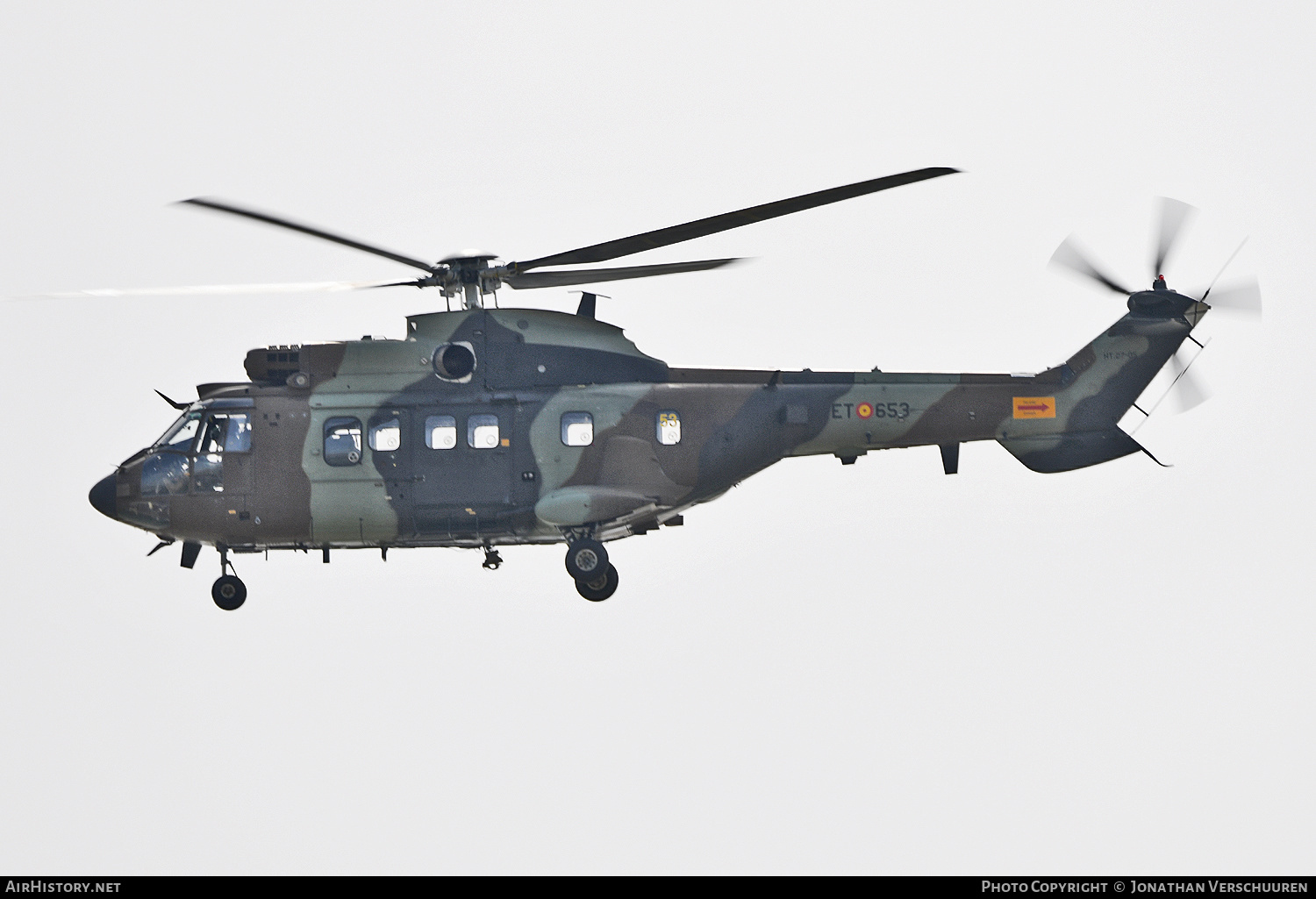 Aircraft Photo of HT.27-05 | Aerospatiale AS-532UL Cougar | Spain - Army | AirHistory.net #460304