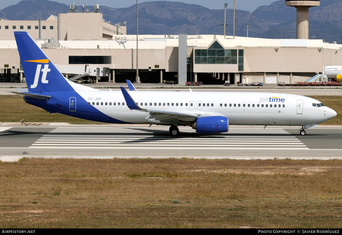 Aircraft Photo of OY-JZP | Boeing 737-8U3 | Jettime | AirHistory.net #460307