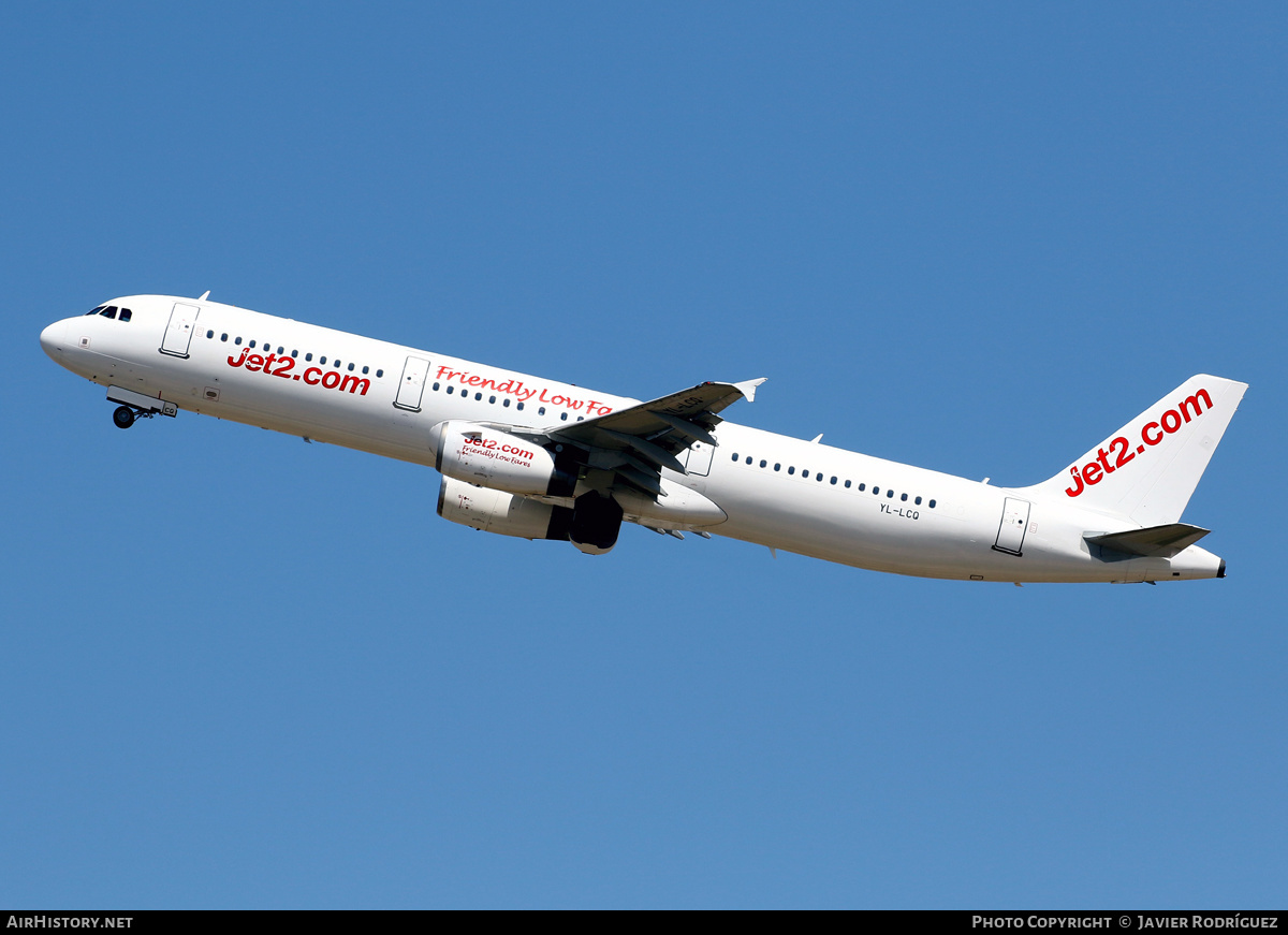 Aircraft Photo of YL-LCQ | Airbus A321-231 | Jet2 | AirHistory.net #460319