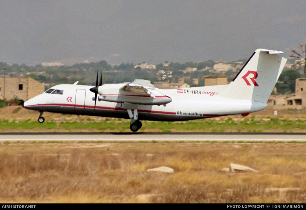 Aircraft Photo of OE-HRS | De Havilland Canada DHC-8-103 Dash 8 | Rheintalflug | AirHistory.net #460345