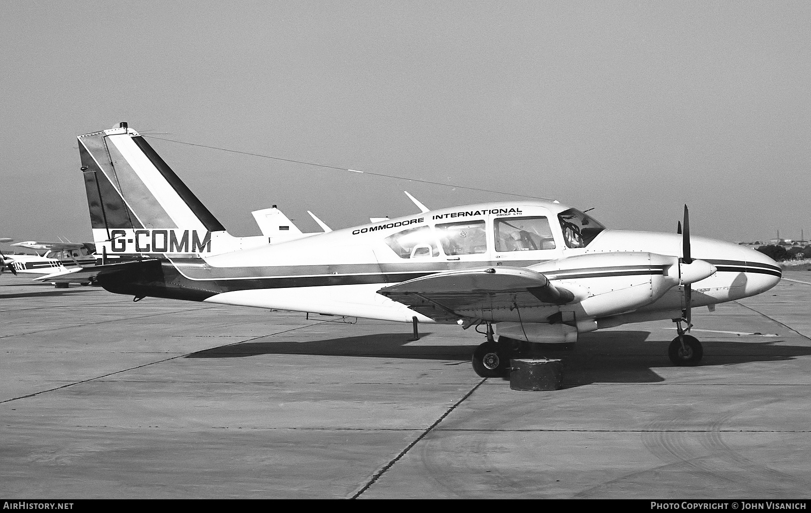 Aircraft Photo of G-COMM | Piper PA-23-250 Aztec C | Commodore International Group | AirHistory.net #460362