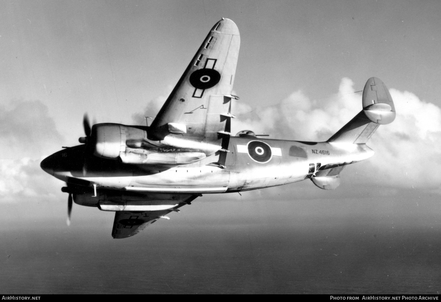 Aircraft Photo of NZ4616 | Lockheed PV-1 Ventura | New Zealand - Air Force | AirHistory.net #460367