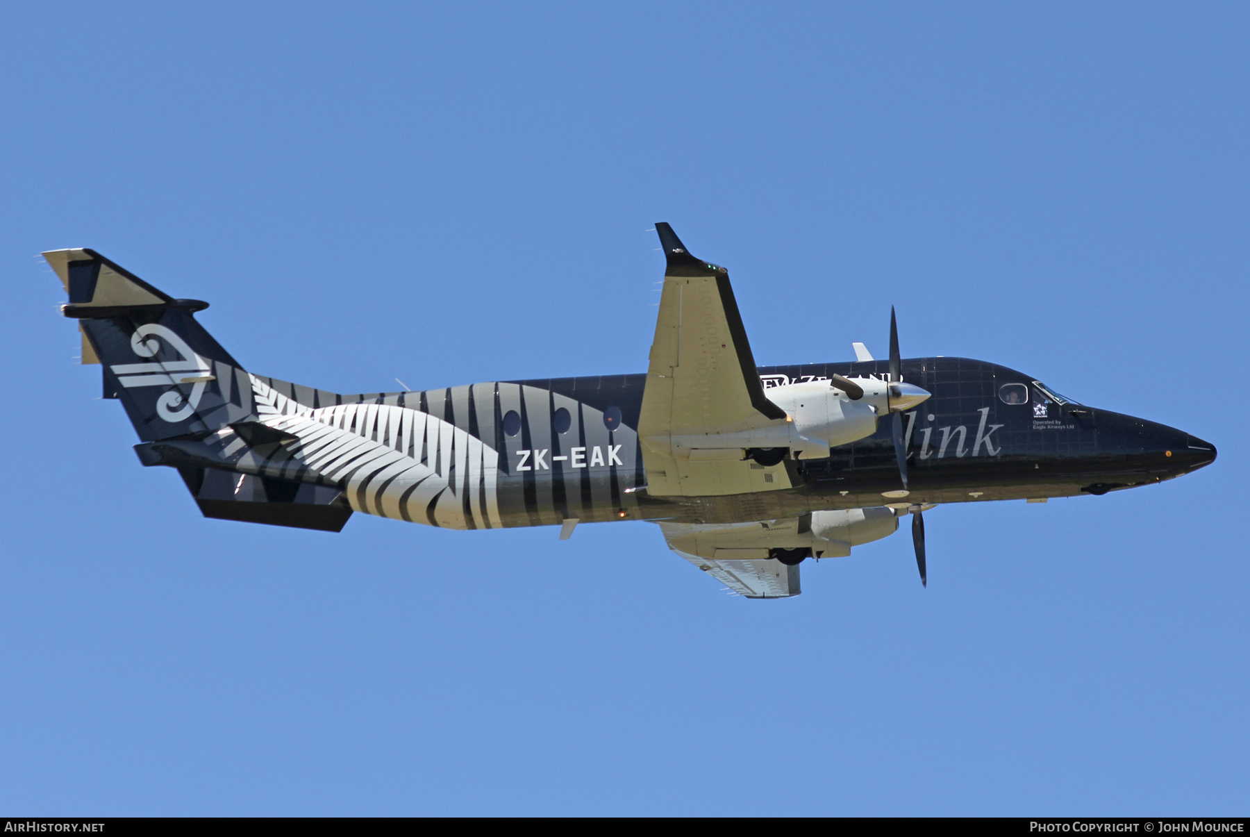 Aircraft Photo of ZK-EAK | Raytheon 1900D | Air New Zealand Link | AirHistory.net #460371