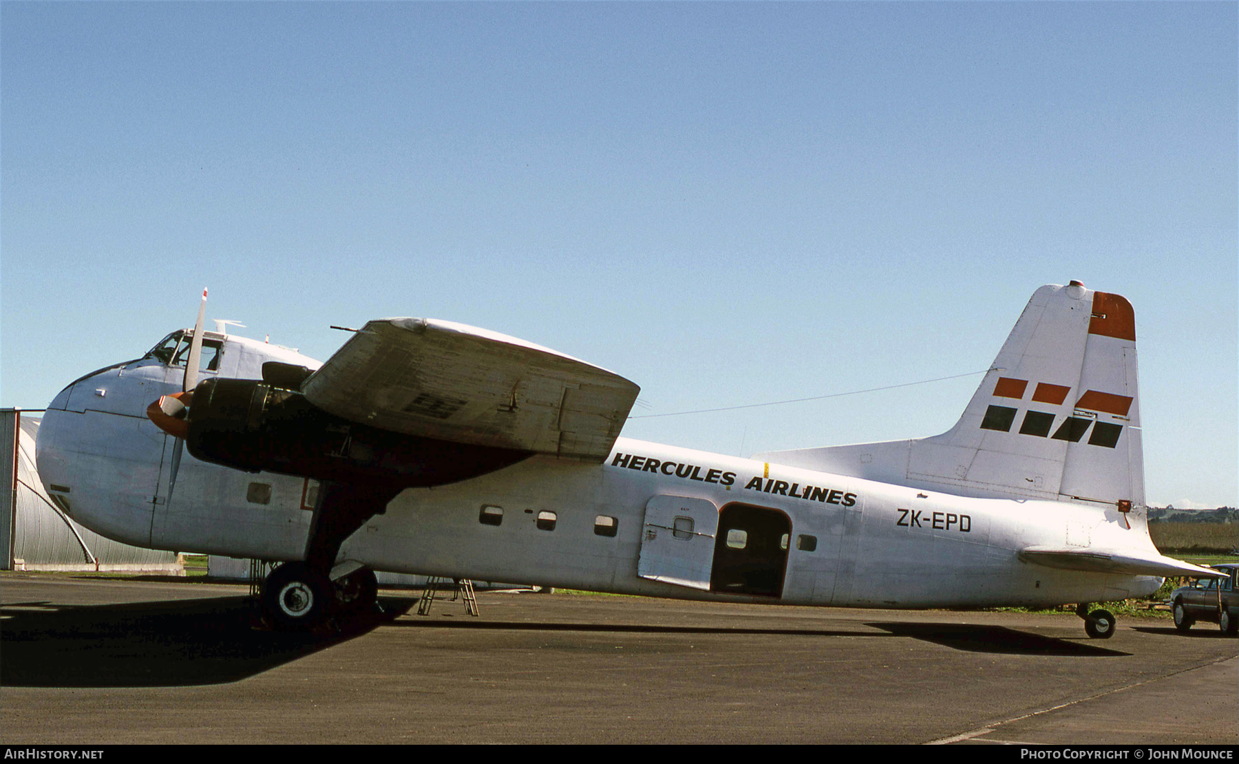 Aircraft Photo of ZK-EPD | Bristol 170 Freighter Mk31M | Hercules Airlines | AirHistory.net #460376