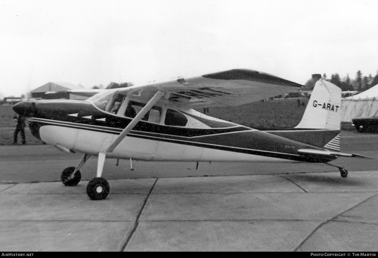 Aircraft Photo of G-ARAT | Cessna 180C | AirHistory.net #460383