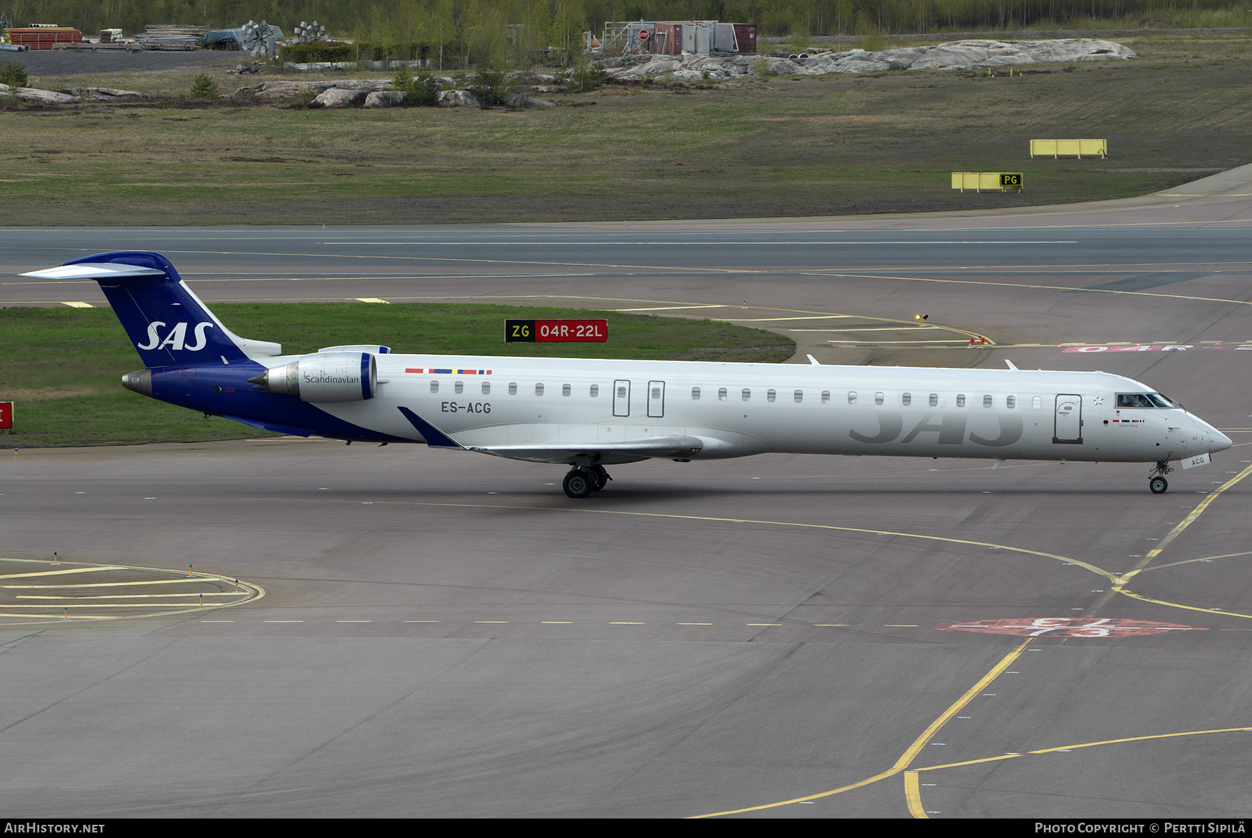 Aircraft Photo of ES-ACG | Bombardier CRJ-900LR (CL-600-2D24) | Scandinavian Airlines - SAS | AirHistory.net #460399