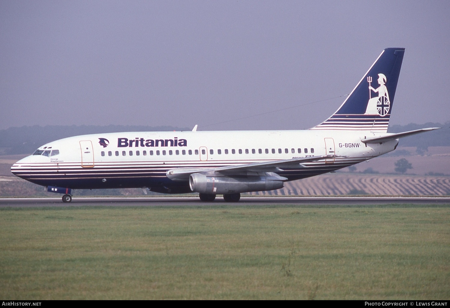 Aircraft Photo of G-BGNW | Boeing 737-219/Adv | Britannia Airways | AirHistory.net #460413