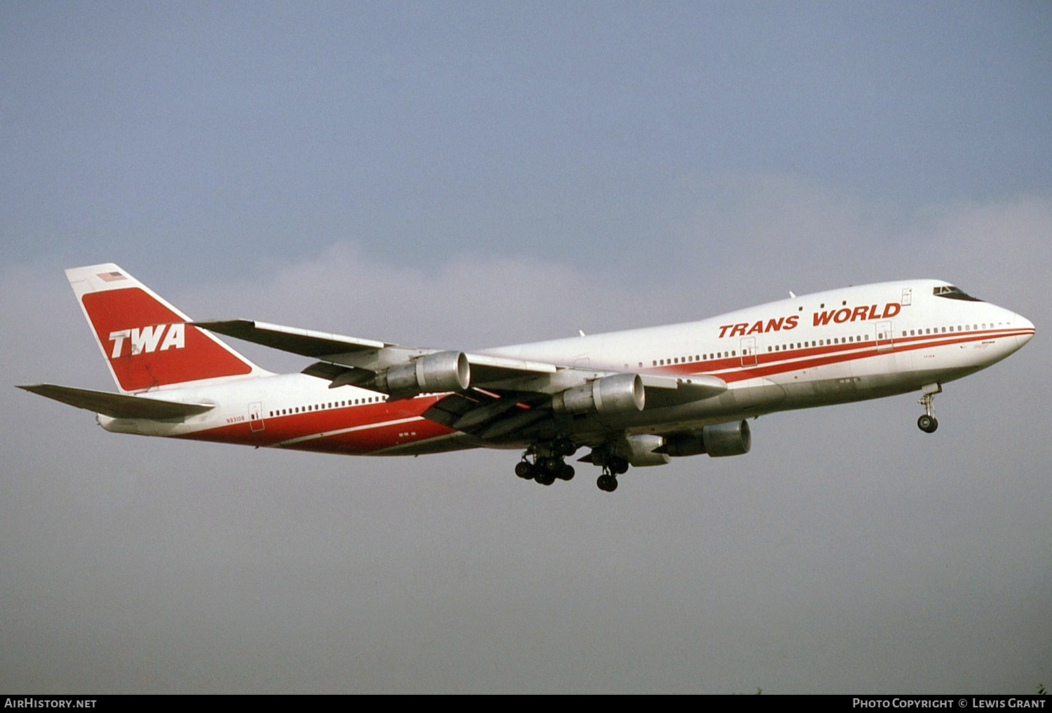 Aircraft Photo of N93108 | Boeing 747-131 | Trans World Airlines - TWA | AirHistory.net #460414