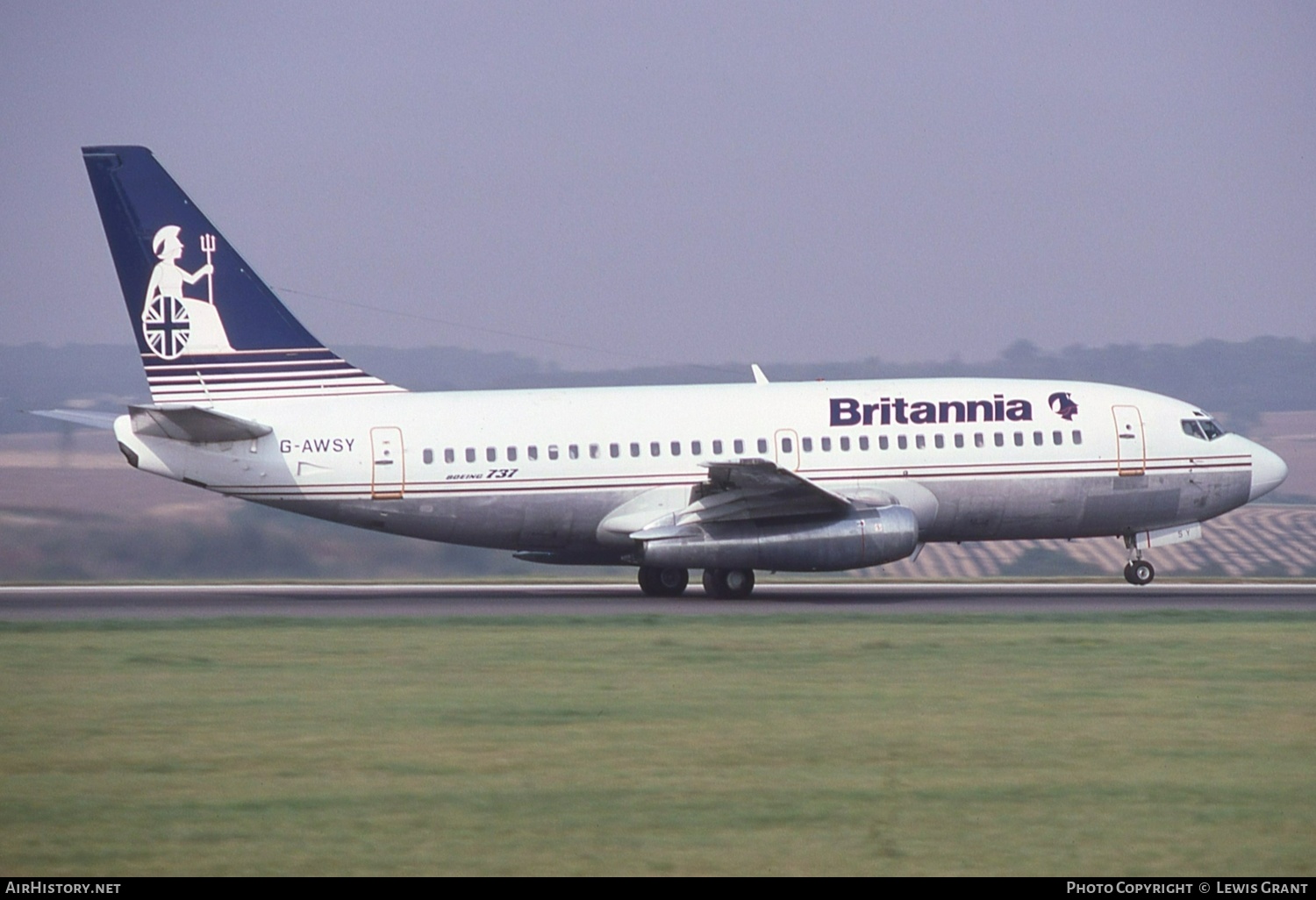 Aircraft Photo of G-AWSY | Boeing 737-204 | Britannia Airways | AirHistory.net #460416