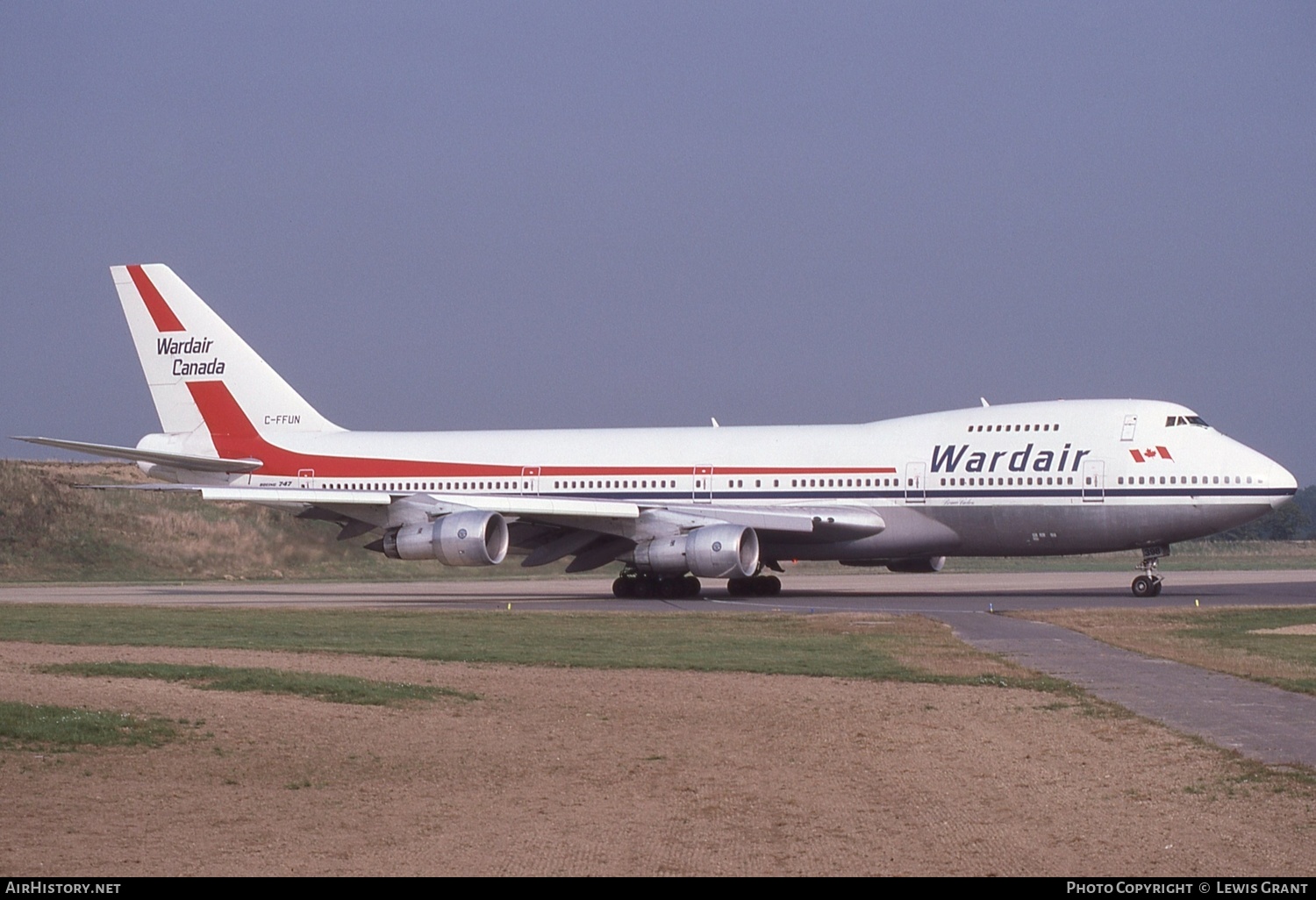 Aircraft Photo of C-FFUN | Boeing 747-1D1 | Wardair Canada | AirHistory.net #460424