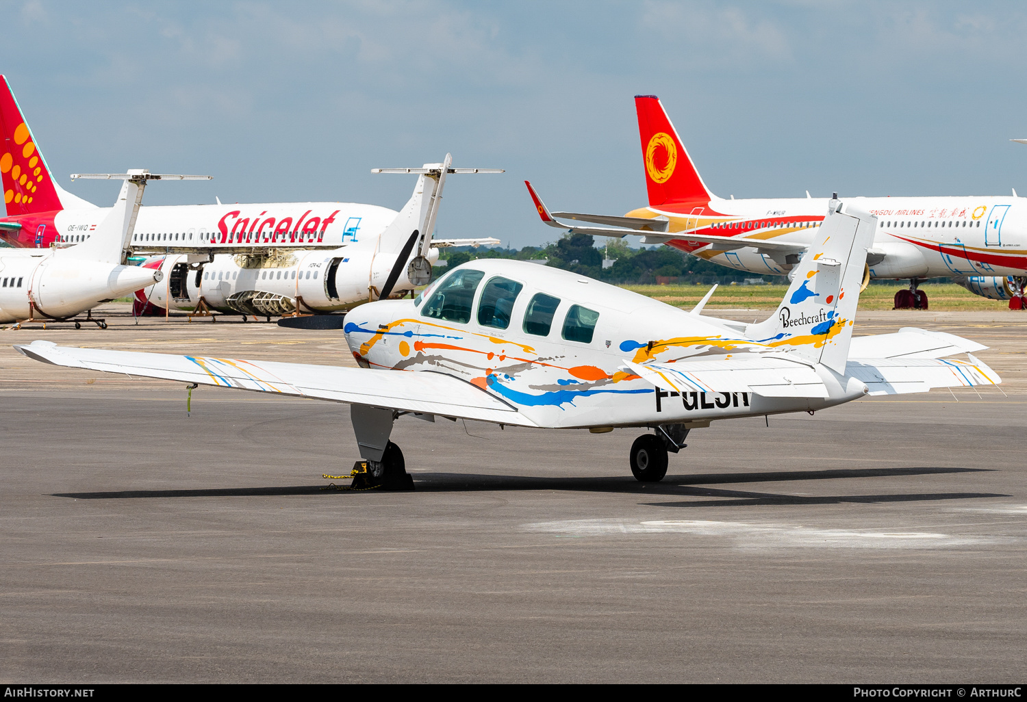 Aircraft Photo of F-GLSR | Beech A36 Bonanza | AirHistory.net #460438