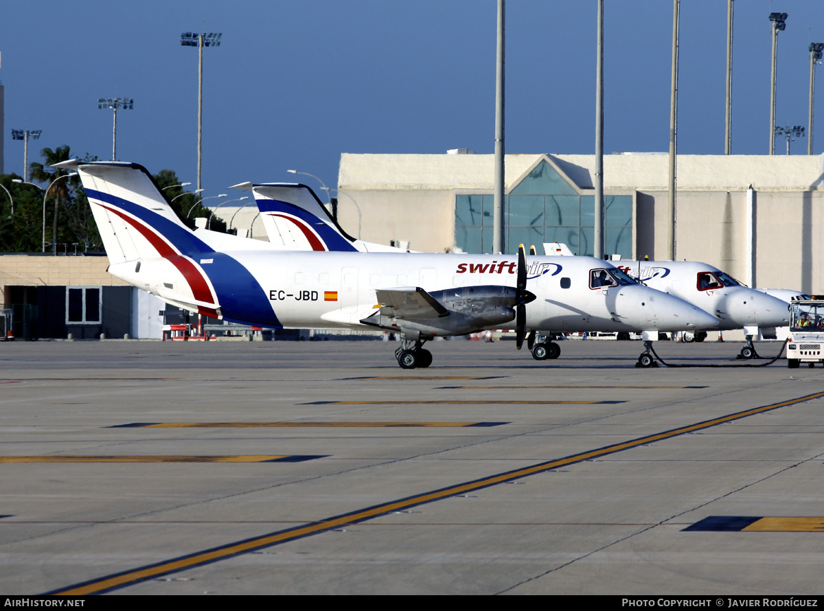 Aircraft Photo of EC-JBD | Embraer EMB-120(ERF) Brasilia | Swiftair | AirHistory.net #460444