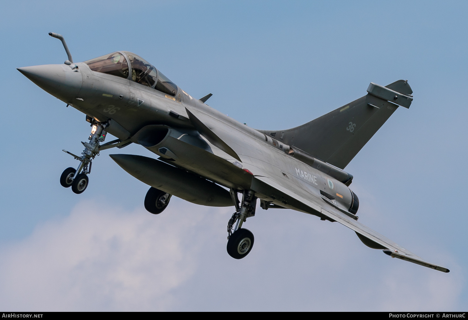 Aircraft Photo of 36 | Dassault Rafale M | France - Navy | AirHistory.net #460445