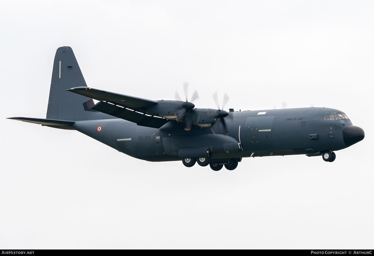 Aircraft Photo of 5836 | Lockheed Martin C-130J-30 Hercules | France - Air Force | AirHistory.net #460451
