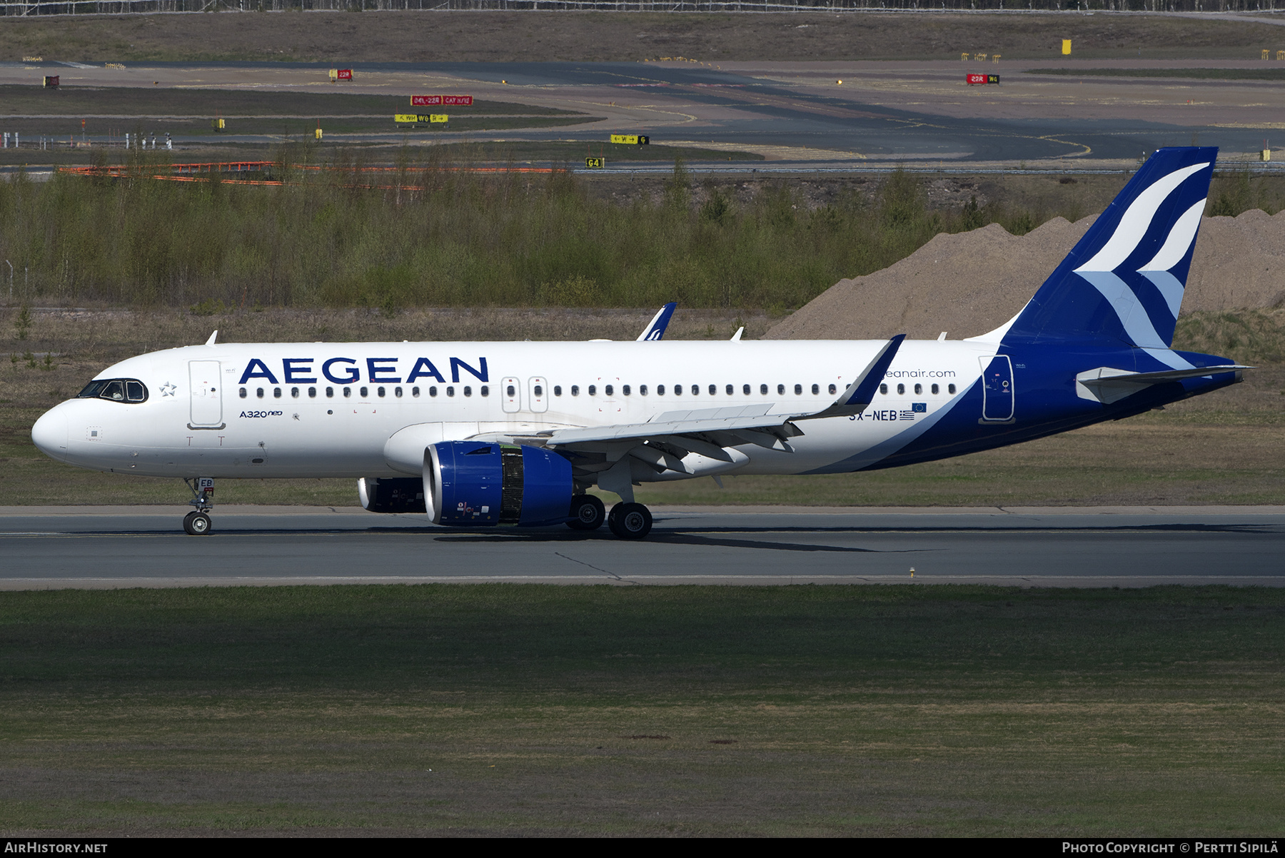 Aircraft Photo of SX-NEB | Airbus A320-271N | Aegean Airlines | AirHistory.net #460490