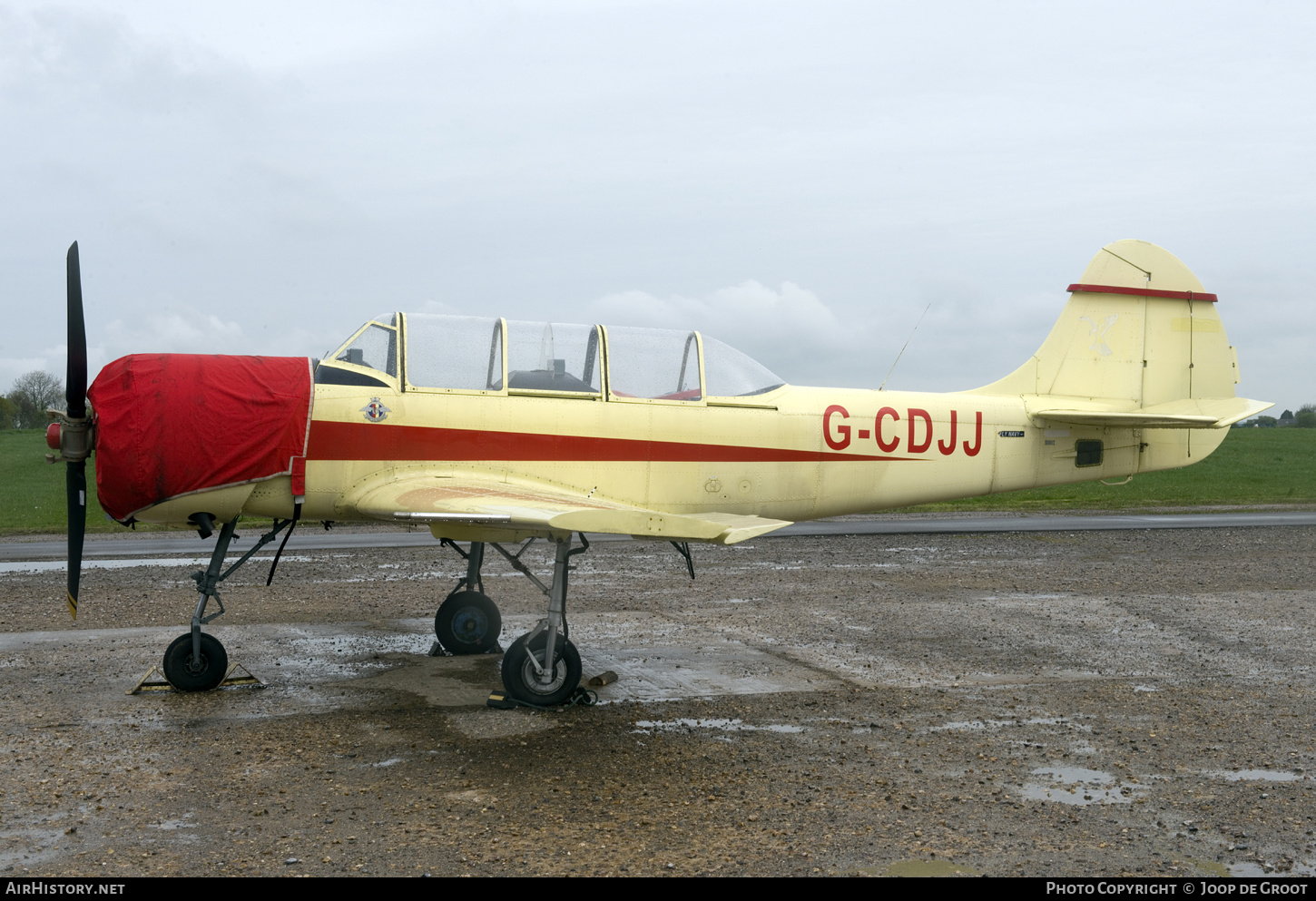Aircraft Photo of G-CDJJ | Yakovlev Yak-52 | AirHistory.net #460497