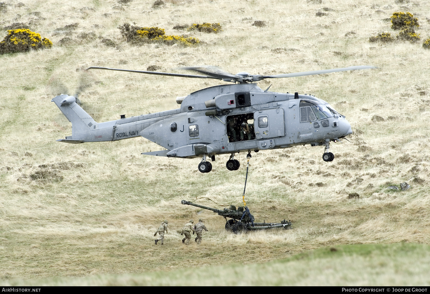 Aircraft Photo of ZJ125 | EHI EH101-411 Merlin HC4 | UK - Navy | AirHistory.net #460501