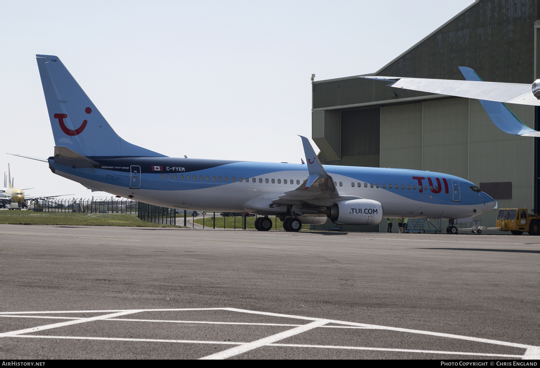 Aircraft Photo of C-FYEM | Boeing 737-8K5 | TUI | AirHistory.net #460526