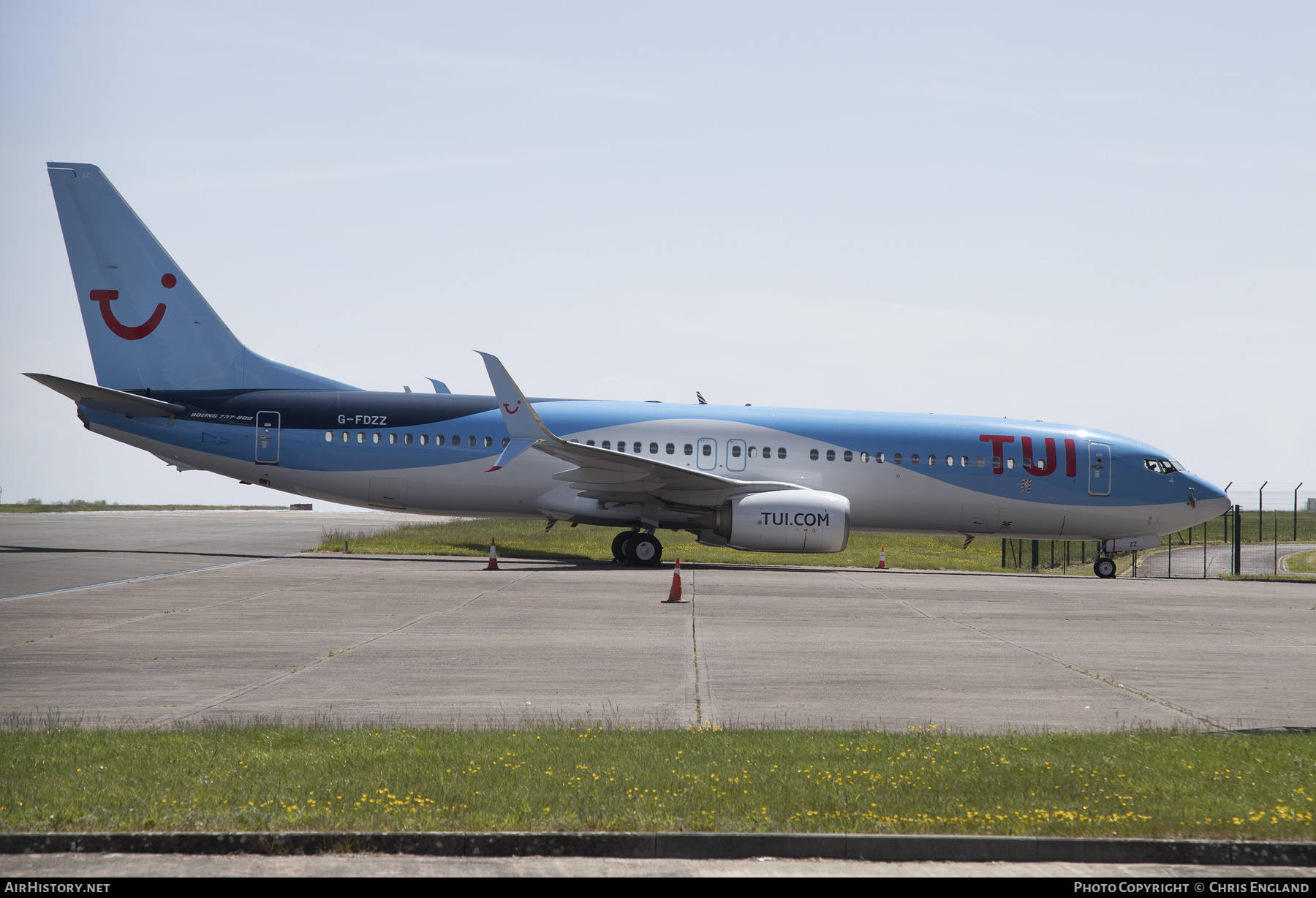 Aircraft Photo of G-FDZZ | Boeing 737-8K5 | TUI | AirHistory.net #460528