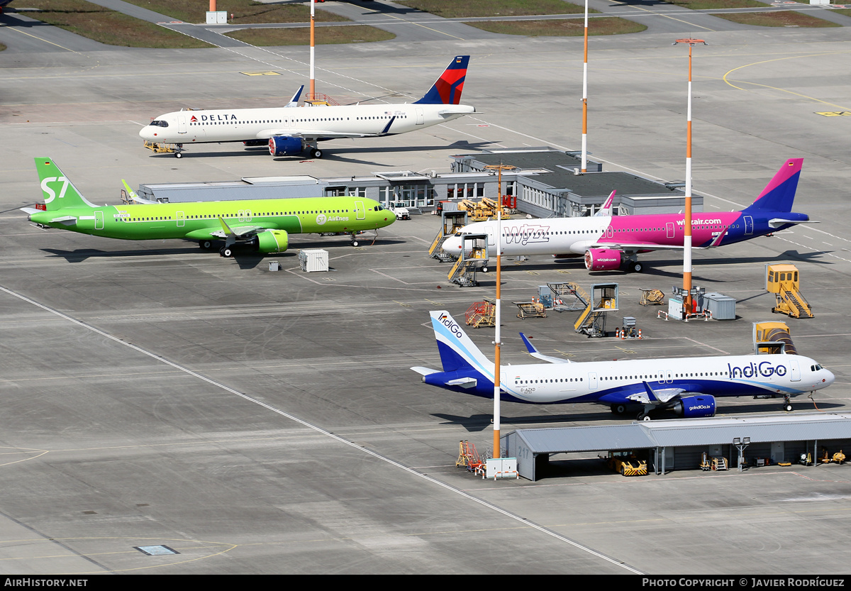 Aircraft Photo of D-AZXD / VT-IMM | Airbus A321-251NX | IndiGo | AirHistory.net #460535