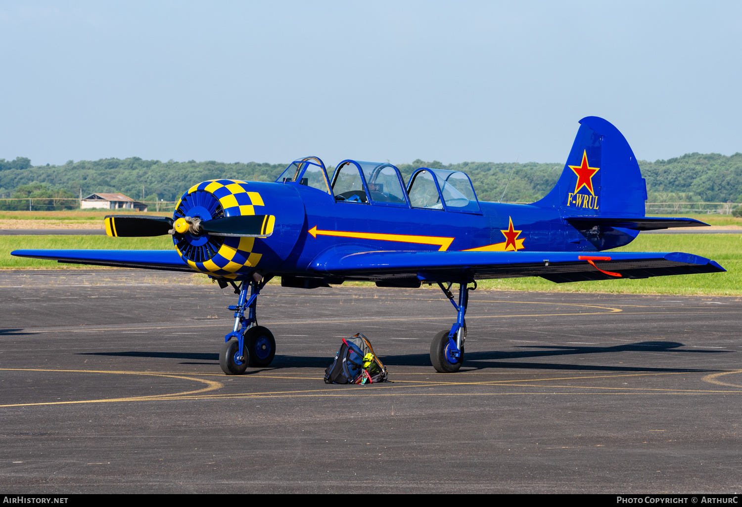 Aircraft Photo of F-WRUL | Yakovlev Yak-52 | AirHistory.net #460543