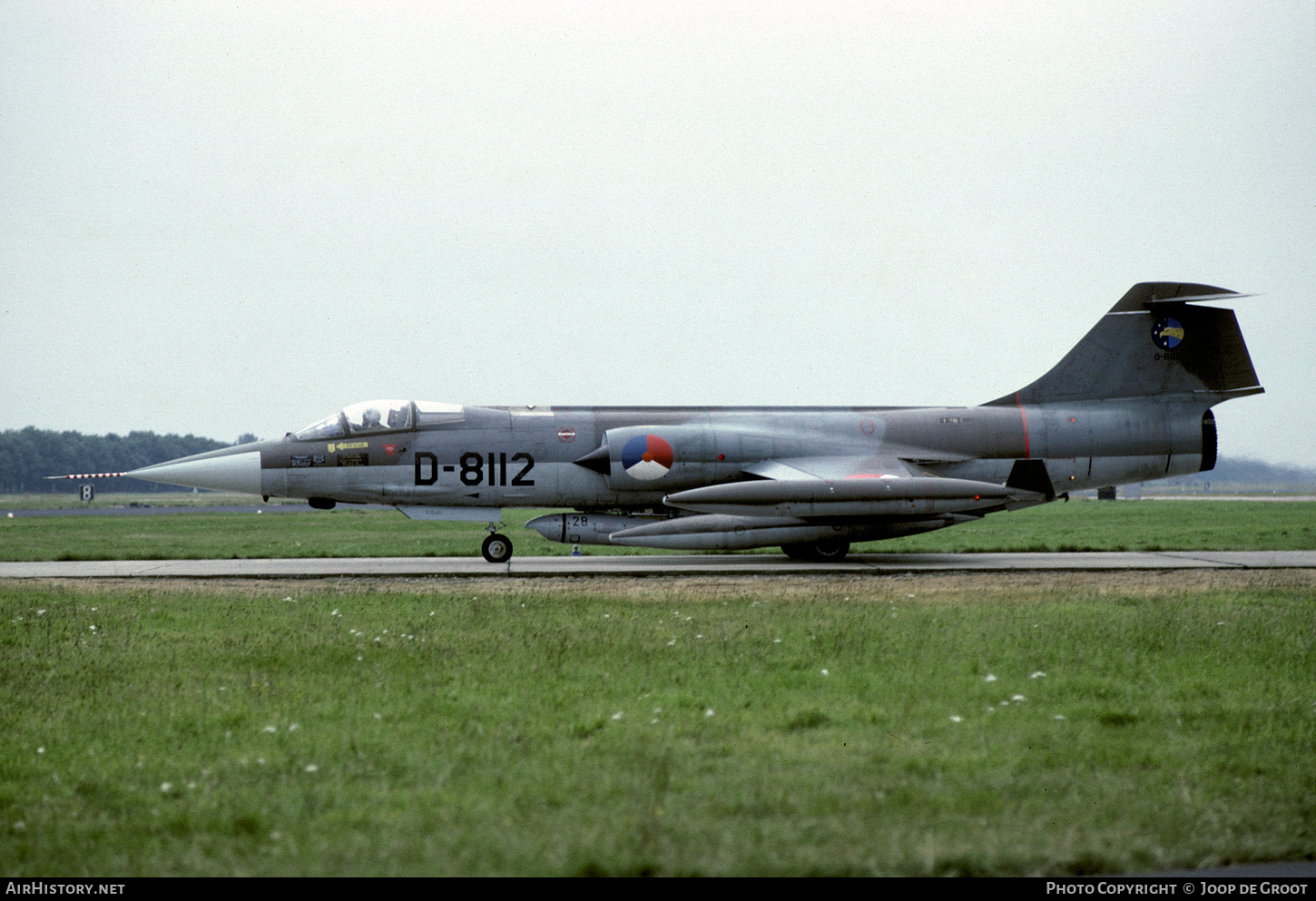 Aircraft Photo of D-8112 | Lockheed RF-104G Starfighter | Netherlands - Air Force | AirHistory.net #460558