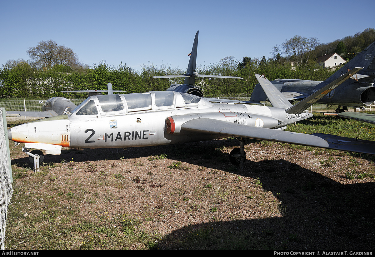 Aircraft Photo of 2 | Fouga CM-175 Zéphyr | France - Navy | AirHistory.net #460559