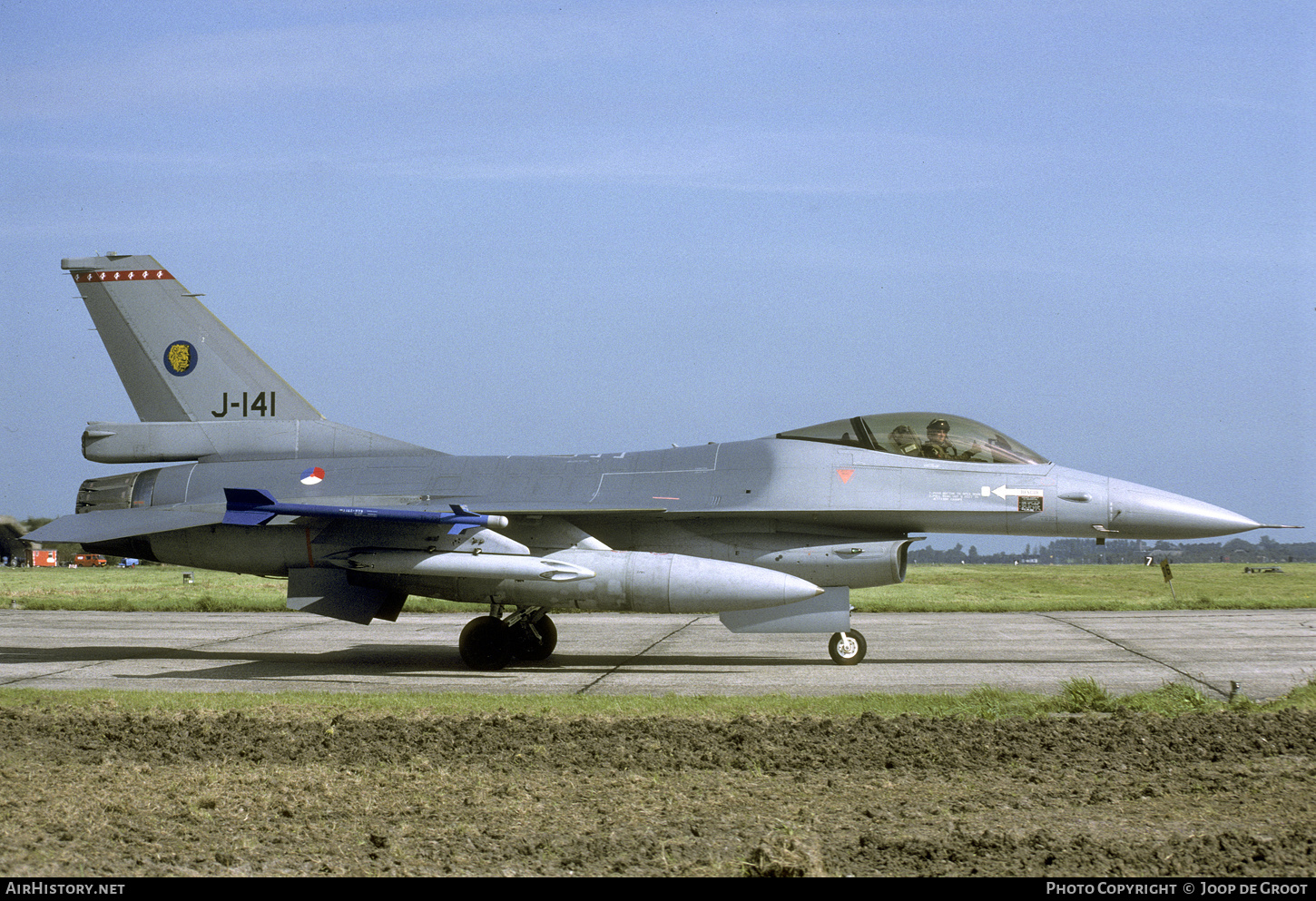 Aircraft Photo of J-141 | General Dynamics F-16A Fighting Falcon | Netherlands - Air Force | AirHistory.net #460572