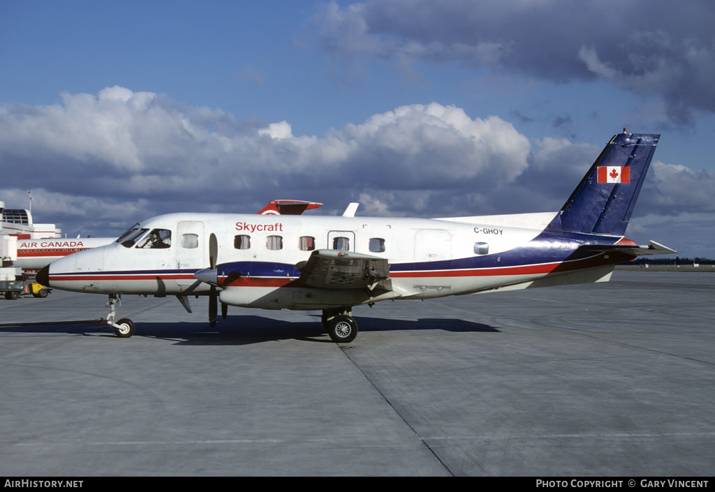 Aircraft Photo of C-GHOY | Embraer EMB-110P1 Bandeirante | Skycraft Air Transport | AirHistory.net #460578