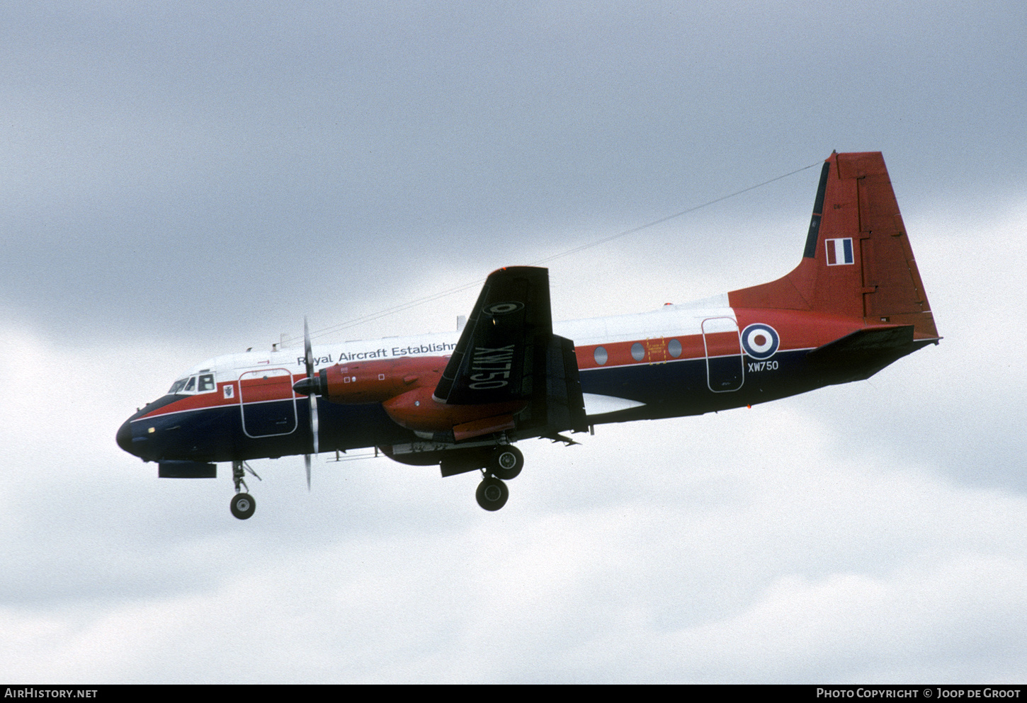 Aircraft Photo of XW750 | Hawker Siddeley HS-748 Srs1/107 | UK - Air Force | AirHistory.net #460579