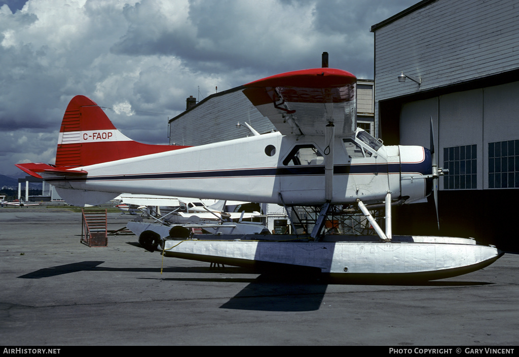 Aircraft Photo of C-FAOP | De Havilland Canada DHC-2 Beaver Mk1 | AirHistory.net #460584