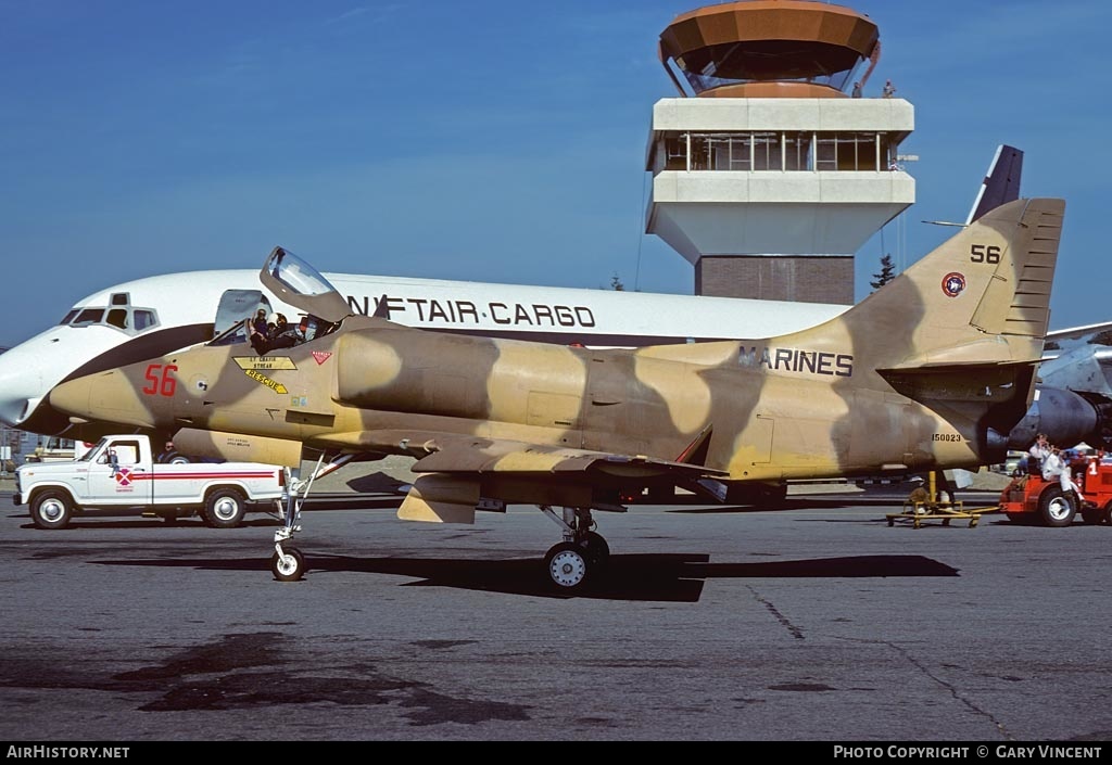 Aircraft Photo of 150023 | Douglas A-4E Skyhawk (A4D-5) | USA - Marines | AirHistory.net #460596