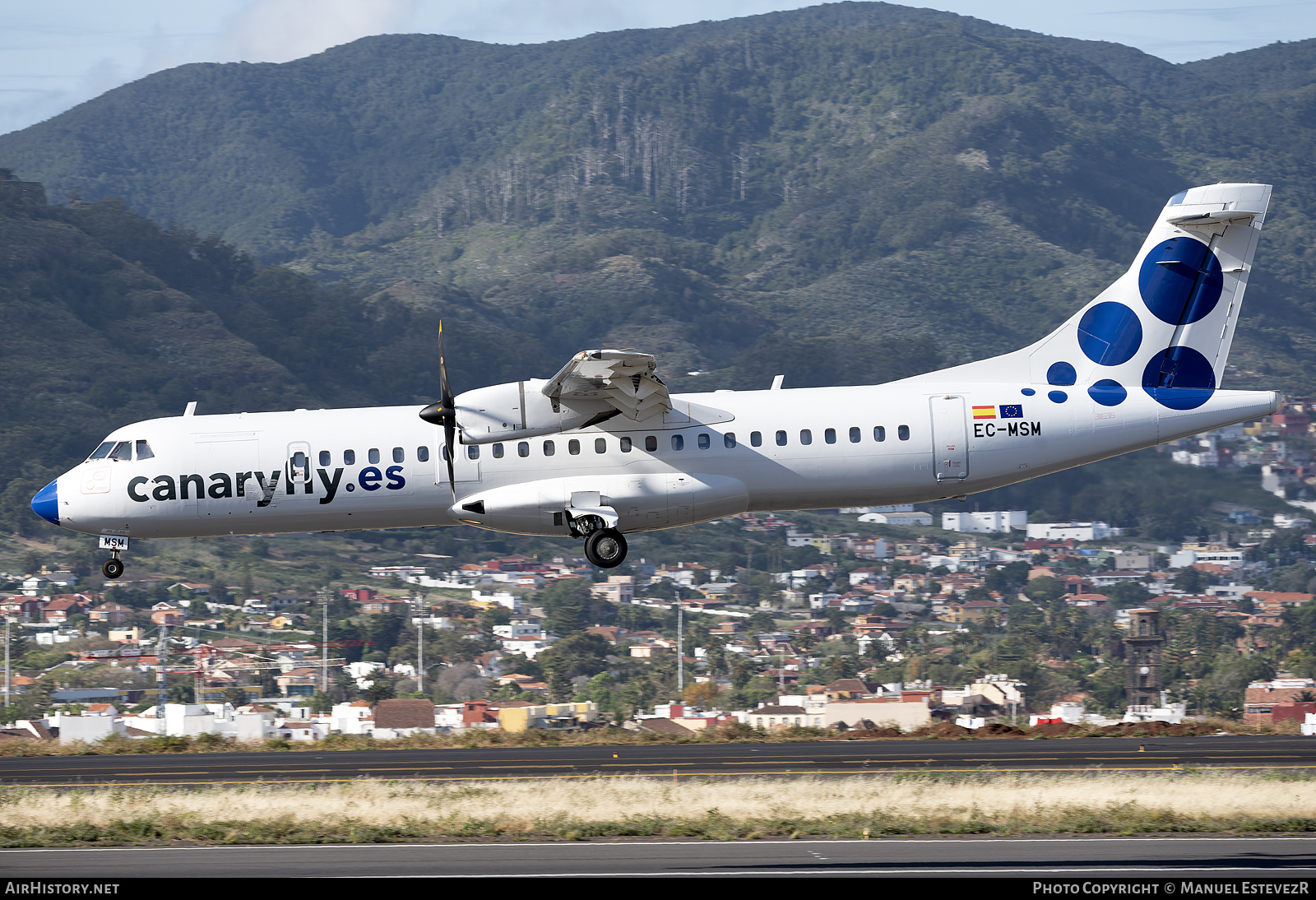 Aircraft Photo of EC-MSM | ATR ATR-72-500 (ATR-72-212A) | Canaryfly | AirHistory.net #460605